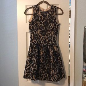 H&M black lace dress